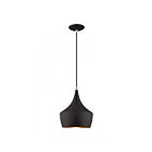 Livex Lighting 41186-04 Pendants 1-Lumière 60W Noir Suspendu