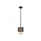 Livex Lighting 41201-07 Braddock 1-Lumière 40W Bronze Suspendu