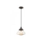 Livex Lighting 41223-92 Pendants 1-Lumière 60W Bronze anglais Suspendu