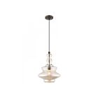 Livex Lighting 41224-92 Pendants 1-Lumière 60W Bronze anglais Suspendu