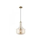 Livex Lighting 41225-01 Pendants 1-Lumière 60W Laiton antique Suspendu