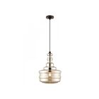 Livex Lighting 41225-92 Pendants 1-Lumière 60W Bronze anglais Suspendu