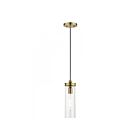 Livex Lighting 41236-01 Devoe 1-Lumière 60W Laiton antique Suspendu