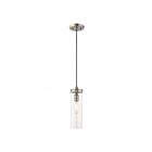Livex Lighting 41236-91 Pendants 1-Lumière 60W Nickel brossé Suspendu