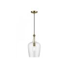 Livex Lighting 41237-01 Avery 1-Lumière 60W Laiton antique Suspendu