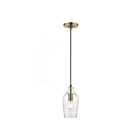 Livex Lighting 41240-01 Avery 1-Lumière 60W Laiton antique Suspendu