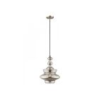 Livex Lighting 41245-91 Pendants 1-Lumière 60W Nickel brossé Suspendu