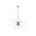 Livex Lighting 41255-12 Utopia 9-lumières 540W Chrome poli Lustre
