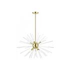 Livex Lighting 41256-05 Utopia 9-lumières 540W Laiton satiné Lustre