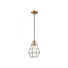 Livex Lighting 41322-01 Bedford 1-Lumière 60W Laiton antique Suspendu