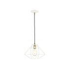 Livex Lighting 41323-03 Knox 1-Lumière 60W Blanc Suspendu