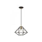 Livex Lighting 41323-07 Knox 1-Lumière 60W Bronze Suspendu