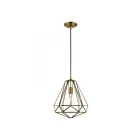 Livex Lighting 41324-01 Knox 1-Lumière 60W Laiton antique Suspendu