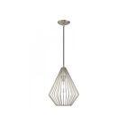 Livex Lighting 41325-91 Linz 1-Lumière 60W Nickel brossé Suspendu