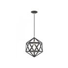 Livex Lighting 41328-76 Ashland 1-Lumière 60W Gris scandinave Suspendu