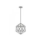 Livex Lighting 41328-80 Ashland 1-Lumière 60W Gris nordique Suspendu