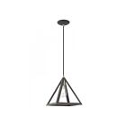 Livex Lighting 41329-76 Pinnacle 1-Lumière 60W Gris scandinave Suspendu