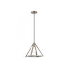 Livex Lighting 41329-91 Pinnacle 1-Lumière 60W Nickel brossé Suspendu