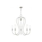 Livex Lighting 41365-91 Lucerne 5-lumières 300W Nickel brossé Lustre