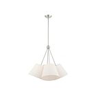 Livex Lighting 41384-91 Prato 4-lumières 160W Nickel brossé Lustre
