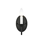 Livex Lighting Home 4151-04 60W 1-Lumière Noir Applique Murale