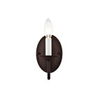 Livex Lighting Home 4151-07 60W 1-Lumière Bronze Applique Murale