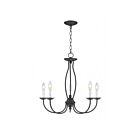 Livex Lighting 4155-07 Basics 5-lumières 300W Bronze Lustre