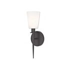 Livex Lighting Witten 41691-07 60W 1-Lumière Bronze Applique Murale