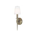 Livex Lighting Witten 41692-01 60W 1-Lumière Laiton antique Applique Murale
