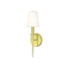 Livex Lighting Witten 41692-02 60W 1-Lumière Laiton poli Applique Murale
