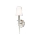 Livex Lighting Witten 41692-35 60W 1-Lumière Nickel poli Applique Murale