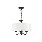 Livex Lighting 41773-92 Edinburgh 3-lumières 180W Bronze anglais Lustre