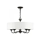 Livex Lighting 41775-04 Edinburgh 5-lumières 300W Noir Lustre