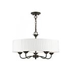 Livex Lighting 4180-07 Basics 5-lumières 300W Bronze anglais Lustre