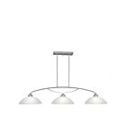Livex Lighting 4225-91 Somerset 3-lumières 300W Nickel brossé Lustre