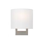 Livex Lighting Hayworth 42400-91 40W 1-Lumière Nickel brossé Applique Murale