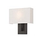 Livex Lighting ADA 42424-07 40W 1-Lumière Bronze Applique Murale