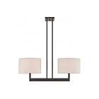 Livex Lighting 42426-07 Hayworth 2-lumières 120W Bronze Lustre