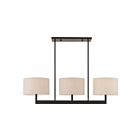 Livex Lighting 42428-07 Hayworth 3-lumières 180W Bronze Lustre