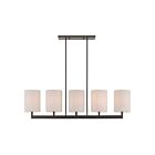 Livex Lighting 42429-07 Hayworth 5-lumières 300W Bronze Lustre
