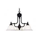 Livex Lighting 4253-04 Port 3-lumières 300W Noir Lustre