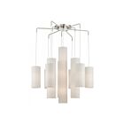 Livex Lighting 42657-91 Strathmore 15-lumières 600W Nickel brossé Lustre