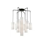 Livex Lighting 42658-04 Strathmore 15-lumières 600W Noir Lustre