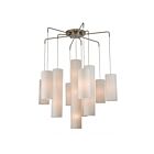 Livex Lighting 42658-91 Strathmore 15-lumières 600W Nickel brossé Lustre