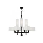 Livex Lighting 42679-04 Rubix 12-lumières 480W Noir Lustre