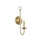 Livex Lighting Estate 42681-01 60W 1-Lumière Laiton antique Applique Murale