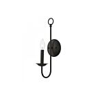 Livex Lighting Estate 42681-04 60W 1-Lumière Noir Applique Murale