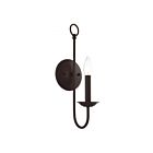Livex Lighting Estate 42681-07 60W 1-Lumière Bronze Applique Murale