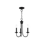 Livex Lighting 42683-07 Estate 3-lumières 180W Noir Lustre