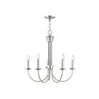 Livex Lighting 42687-01 Estate 5-lumières 300W Nickel brossé Lustre